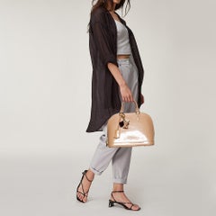 Louis Vuitton Rose Florentine Monogram Vernis Alma PM Bag