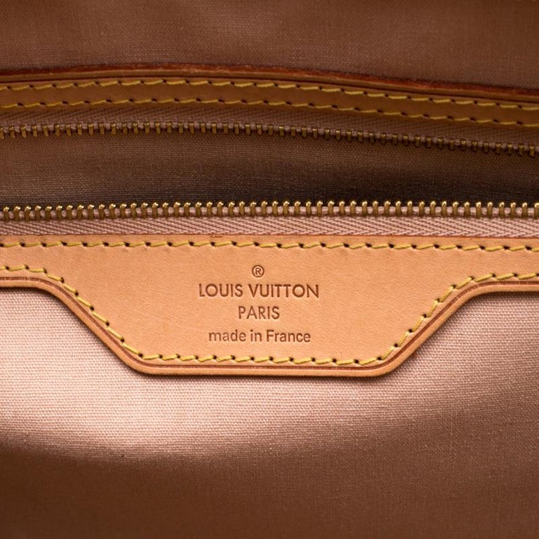 Louis Vuitton Rose Florentine Monogram Vernis Brea GM Bag For Sale at ...