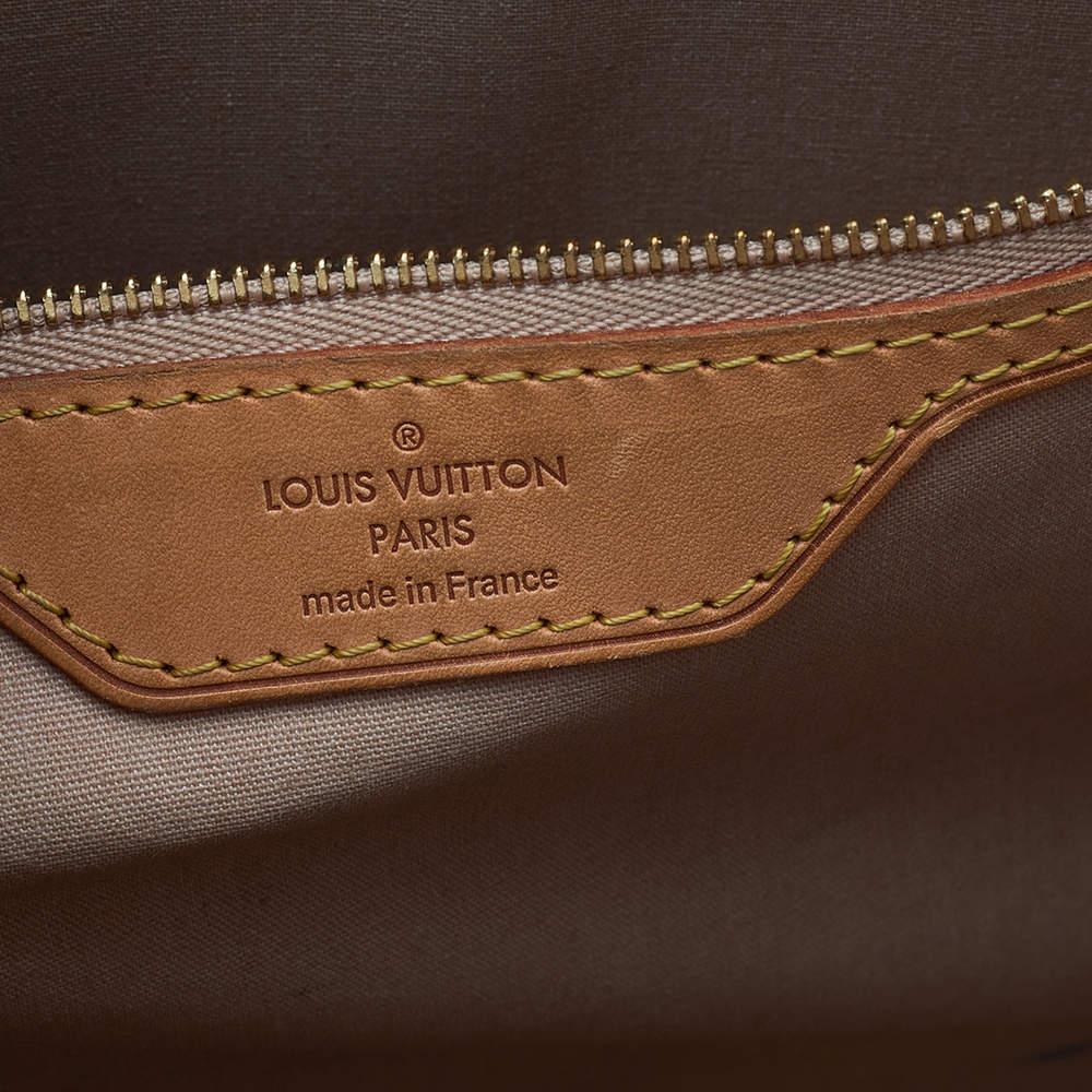 Louis Vuitton Rose Florentine Monogram Vernis Brea GM Bag 5