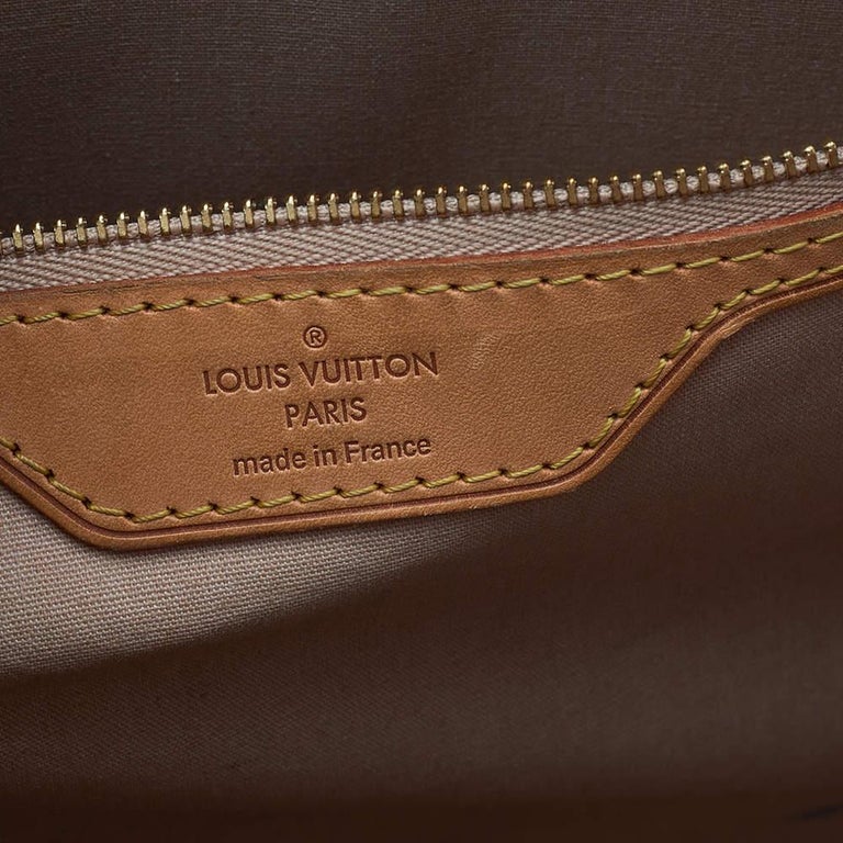 Louis Vuitton Rose Florentine Monogram Vernis Brea GM Bag For Sale 6