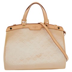 Louis Vuitton Rose Florentine Monogram Vernis Brea GM Bag