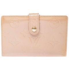 Louis Vuitton Rose Florentine Monogram Vernis French Wallet
