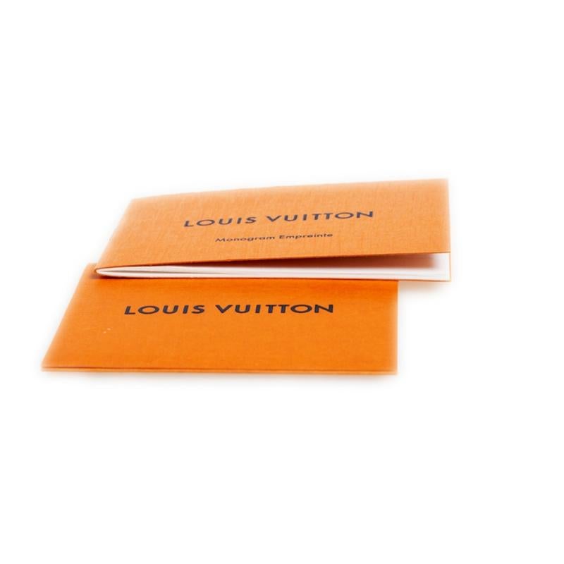 Louis Vuitton Rose Freesia Monogram Empreinte Leather Pochette Metis Bag 4