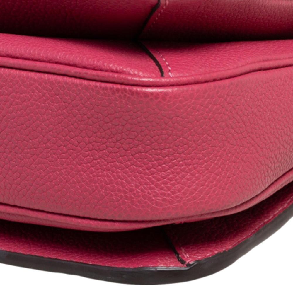 Pink Louis Vuitton Rose Freesia Monogram Empreinte Leather Pochette Metis Bag