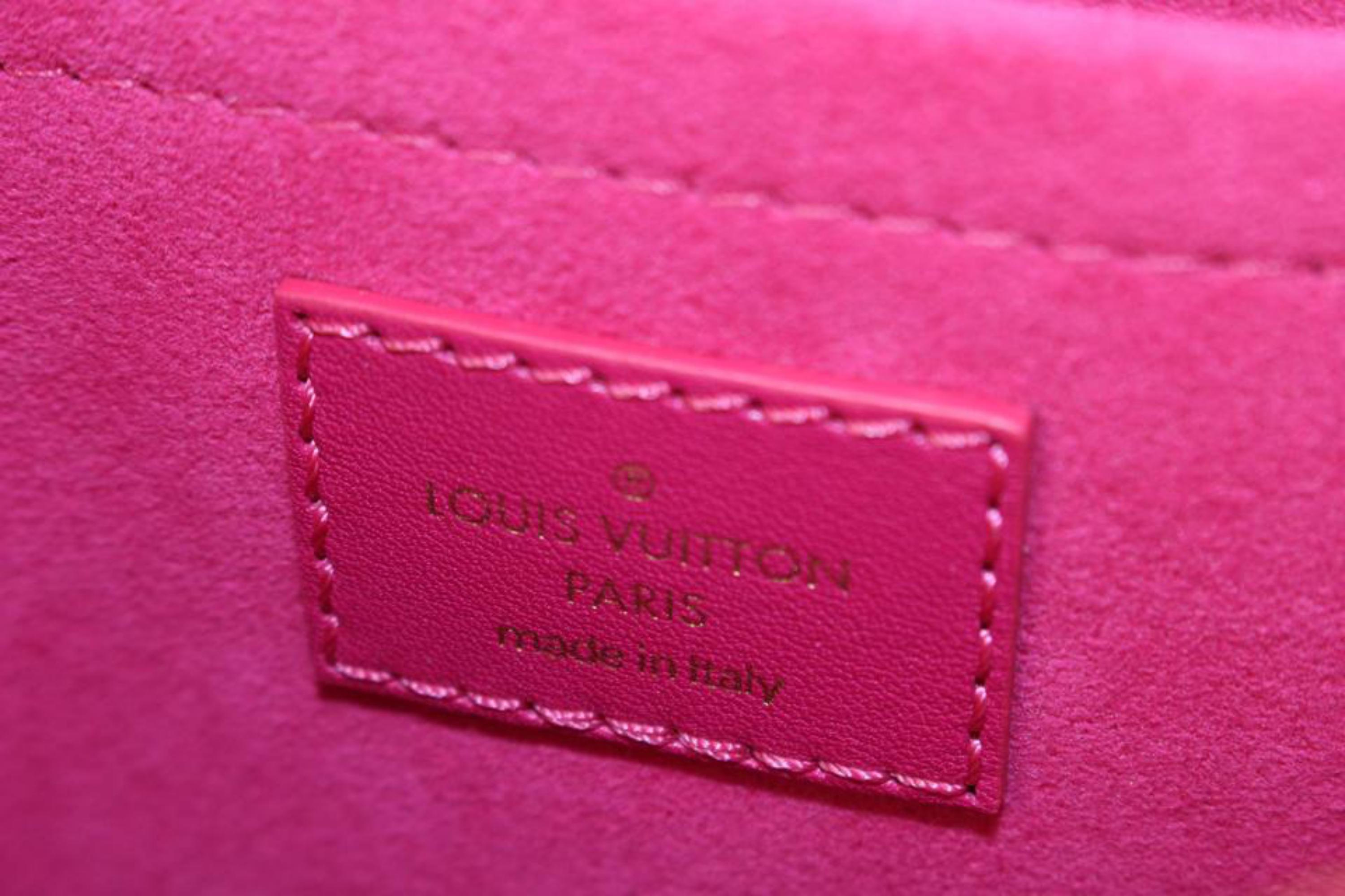 Louis Vuitton Rose Freesia New Wave Chain Bag 17lu82s 1