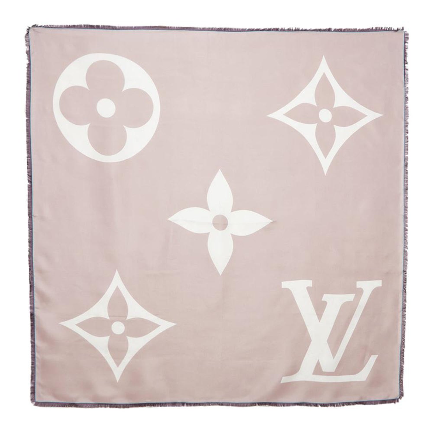 Louis Vuitton Limited Edition Silk Scarf Print PVC Pochette Monogram Pink -  Luxury In Reach