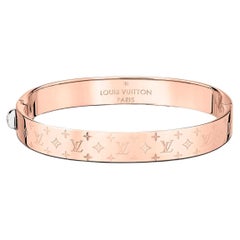 Louis Vuitton bracelet, Nanogram cuff so beautiful! They have size