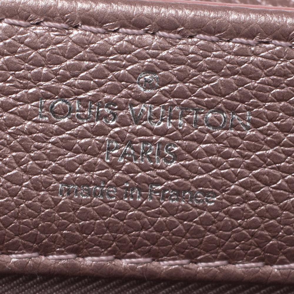 Louis Vuitton Rose Gold Pink Leather Lockme II Eyelets BB Bag 2