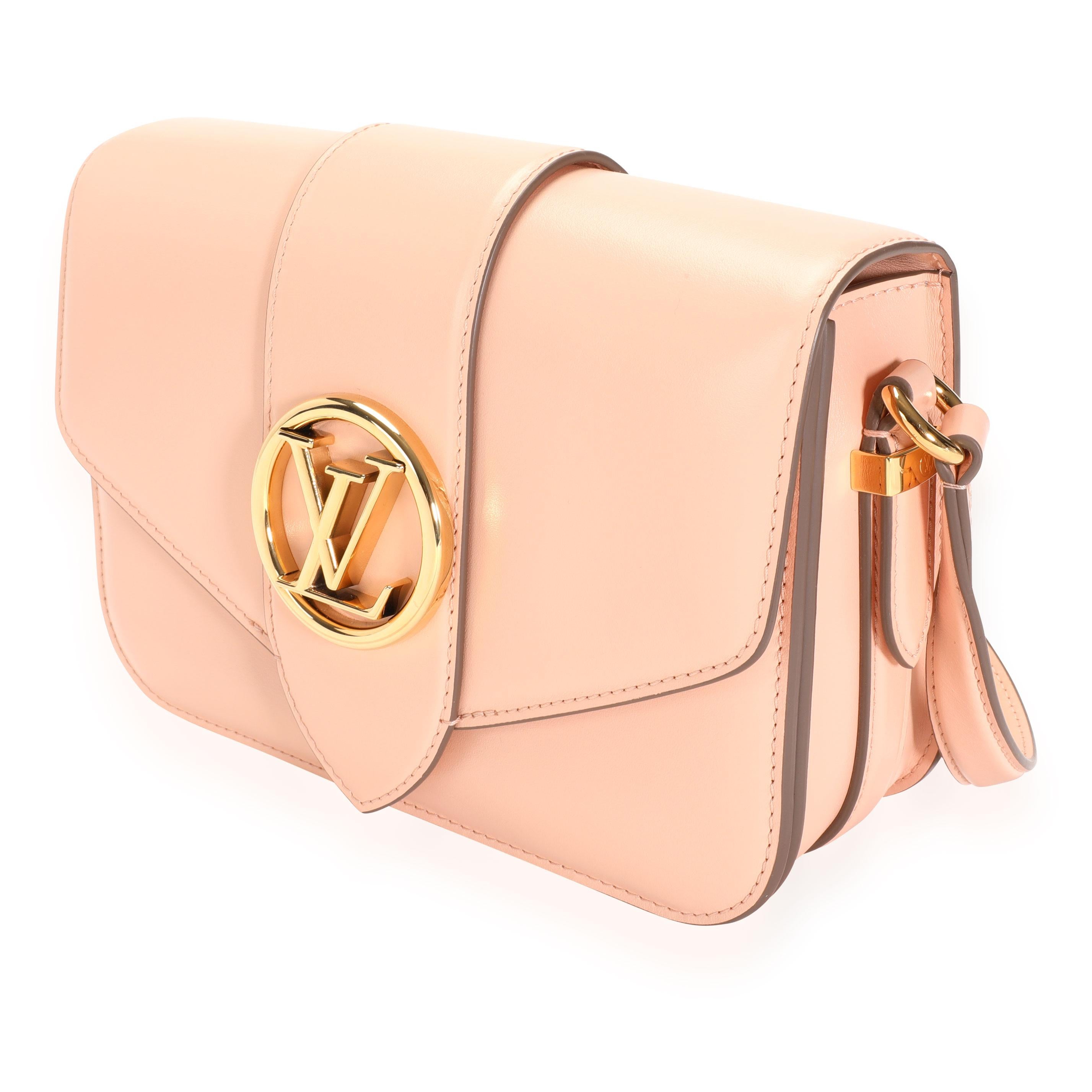 Louis Vuitton Rose Himalaya in pelle di vitello LV Pont 9 3