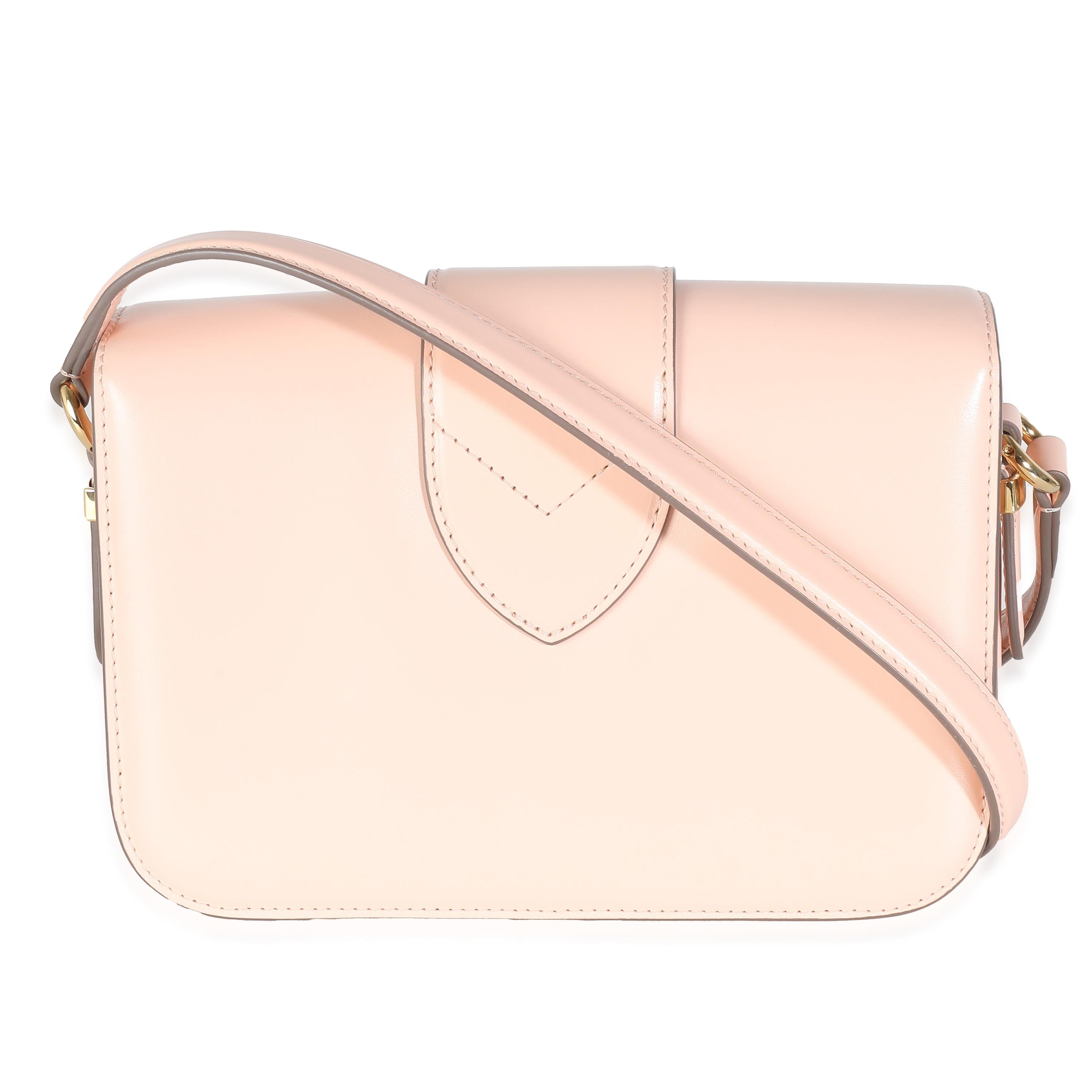 Listing Title: Louis Vuitton Rose Himalaya Smooth Calfskin LV Pont 9
SKU: 139980
Condition: Pre-owned 
Handbag Condition: Excellent
Condition Comments: Item is in excellent condition and displays light signs of wear. Light scratching along hardware