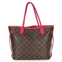 Louis Vuitton Rose Indien Monogram Articles de Voyage Ikat Neverfull MM