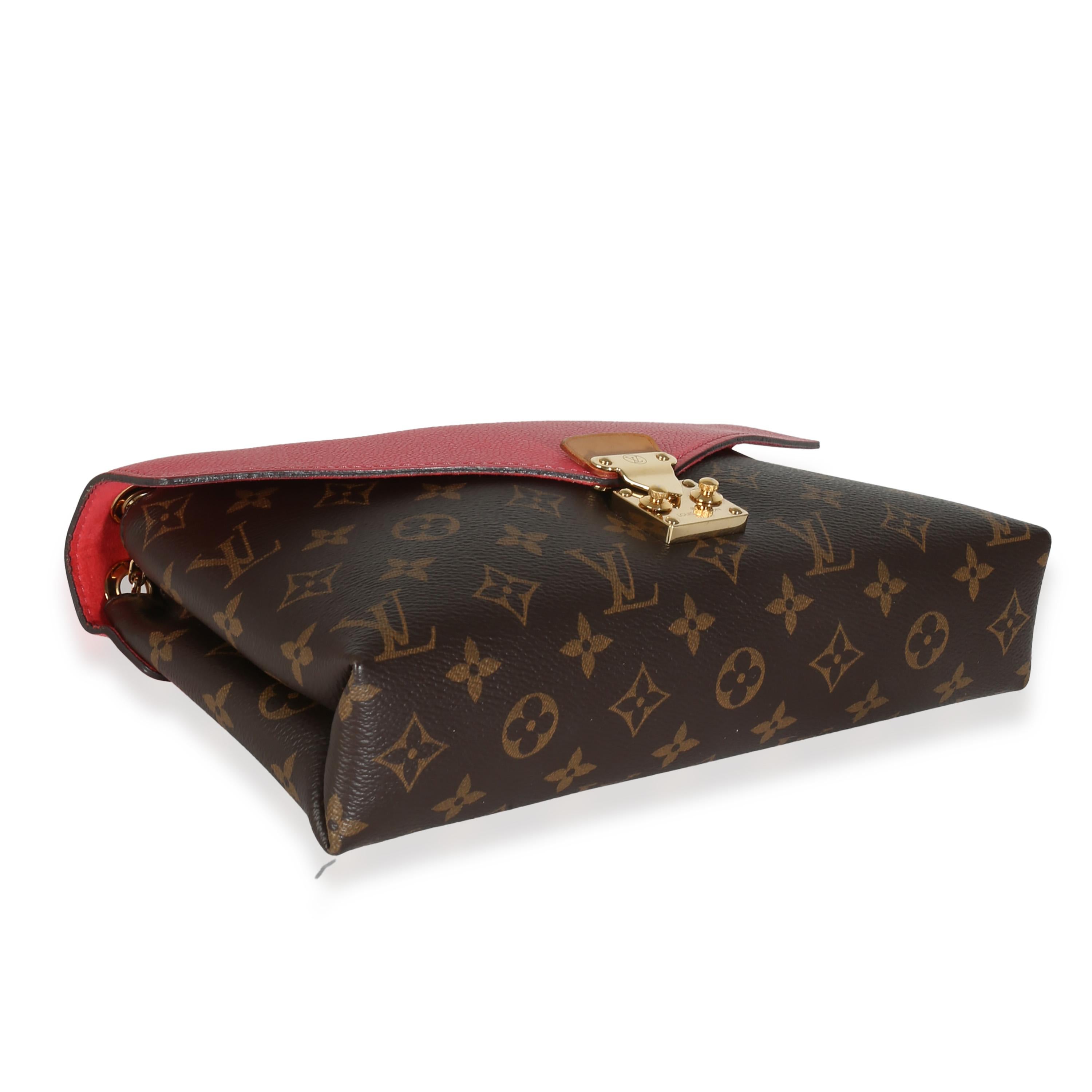 Louis Vuitton - Sac à chaîne Pallas en toile Monogram Rose Litchi 3