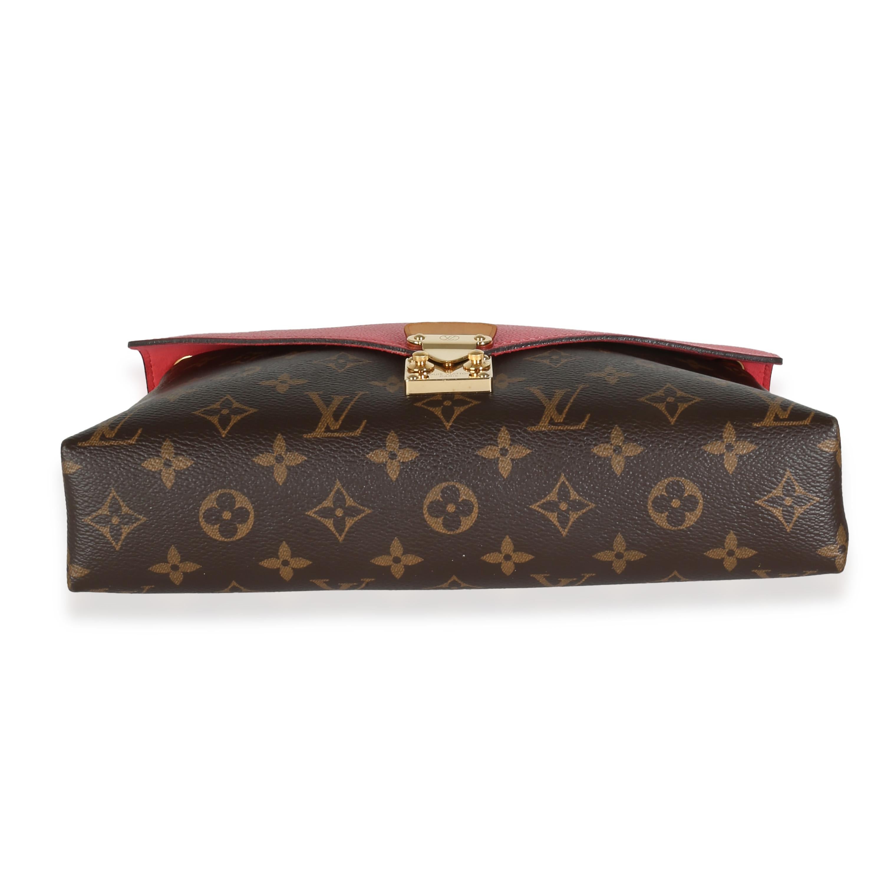 Louis Vuitton - Sac à chaîne Pallas en toile Monogram Rose Litchi 4