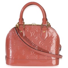 Louis Vuitton Rose Litchi Monogram Vernis Alma BB