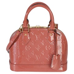 Louis Vuitton Rose Litchi Monogram Vernis Alma BB