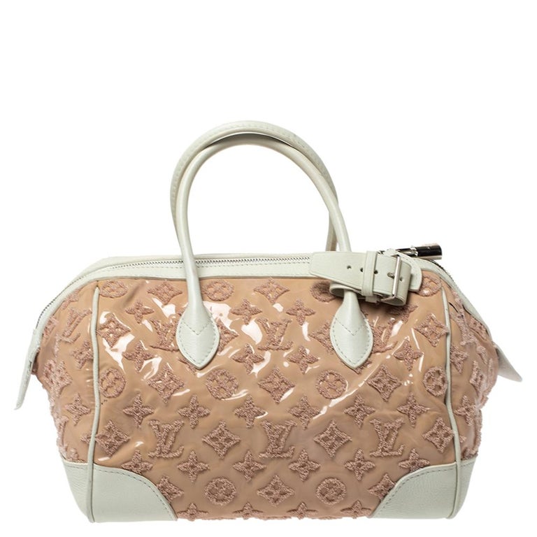 Louis Vuitton Limited Pink Monogram Bouclettes at 1stDibs