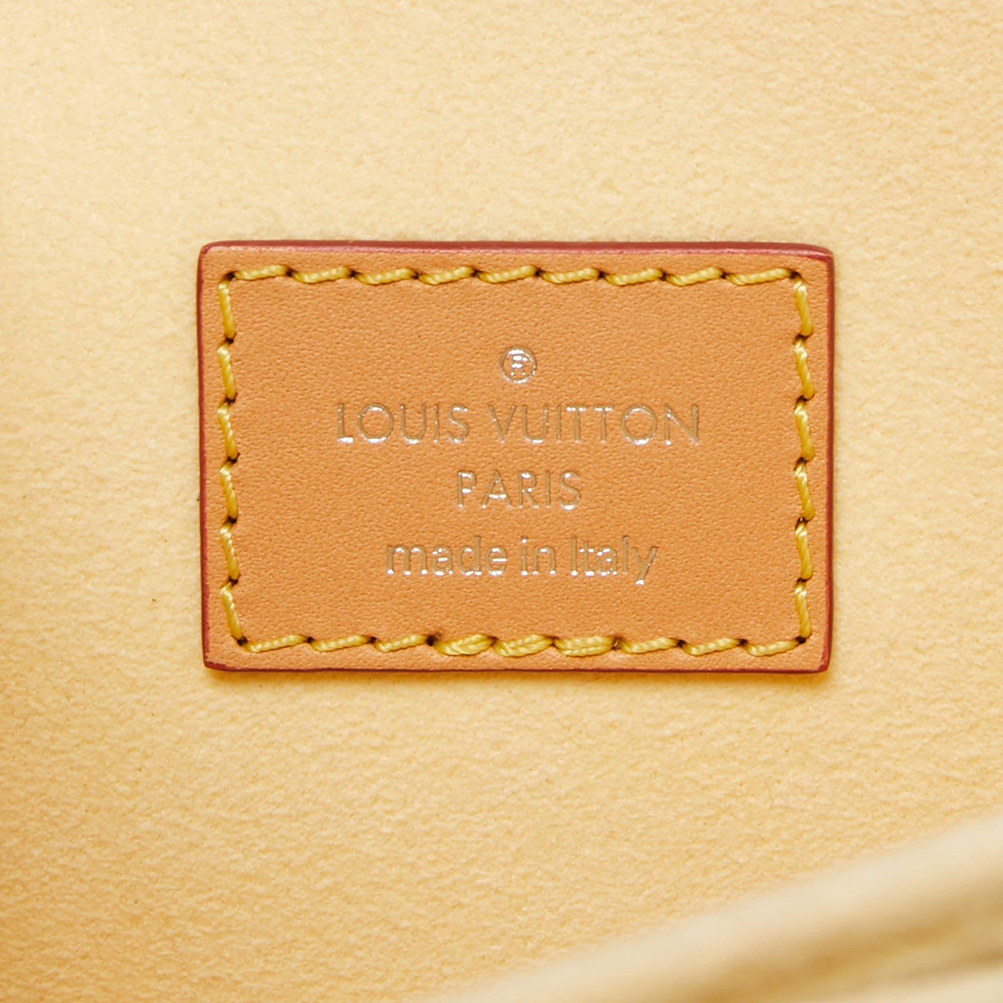 Louis Vuitton Rose Monogram LV Pop Canvas Dauphine MM Bag For Sale 7