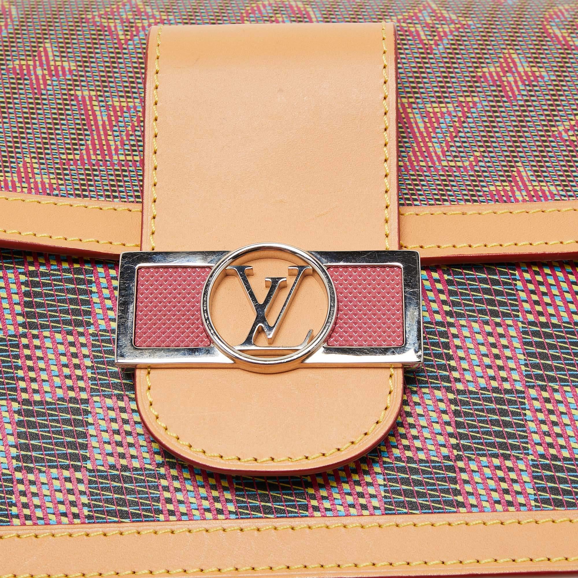Louis Vuitton Rose Monogram LV Pop Canvas Dauphine MM Bag 6