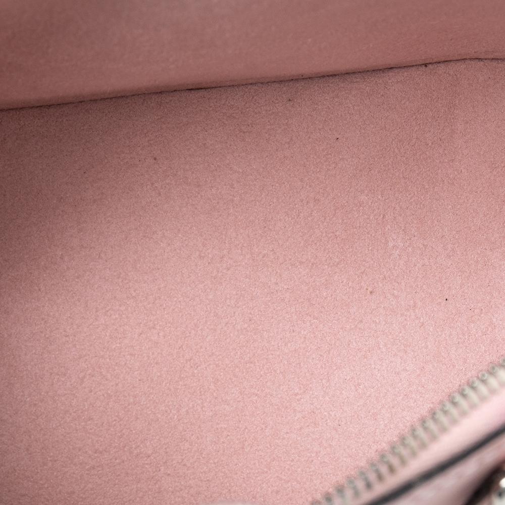 Louis Vuitton Rose Nacre Epi Leather Alma BB Bag 3