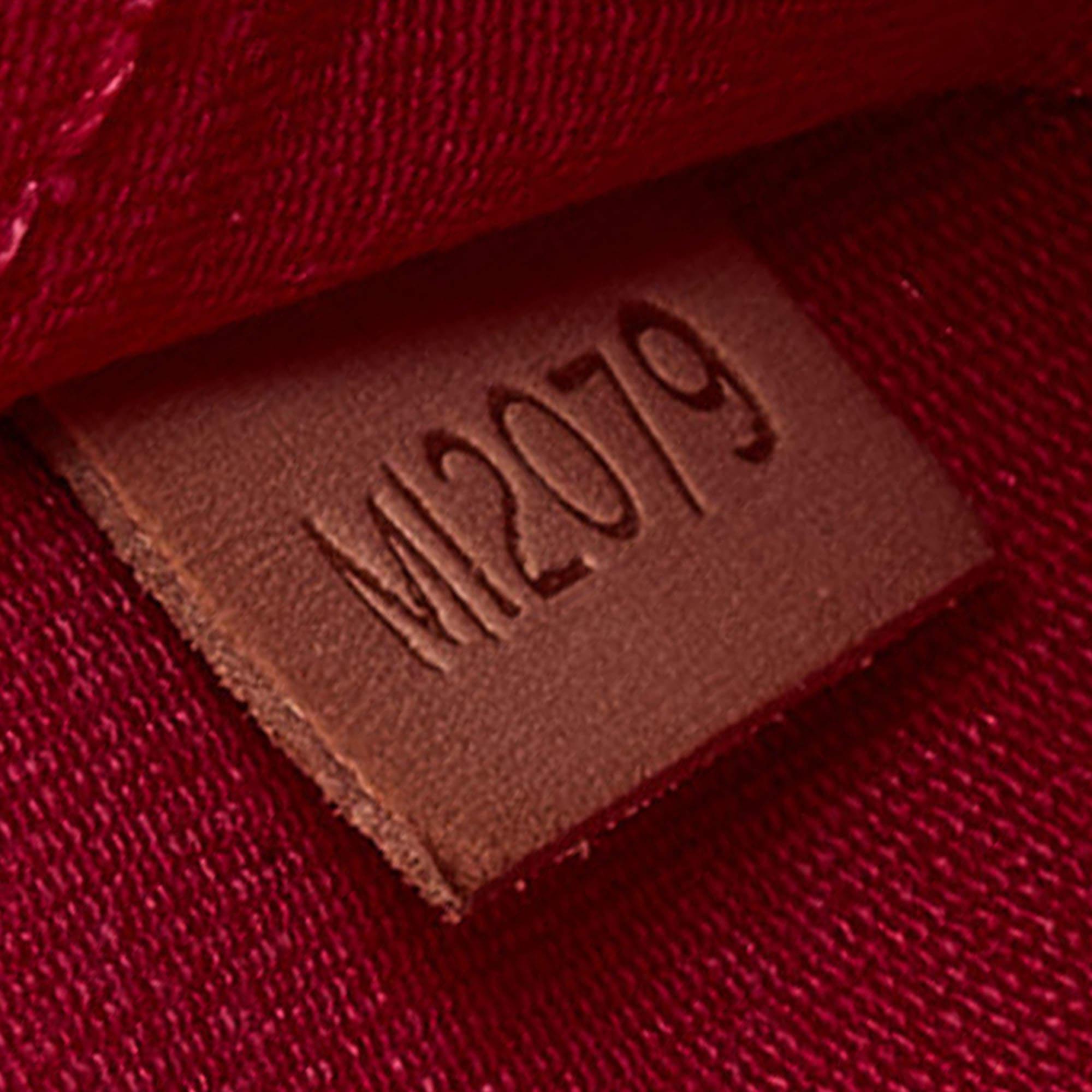 Louis Vuitton Rose Pop Monogram Vernis Alma GM Bag 3