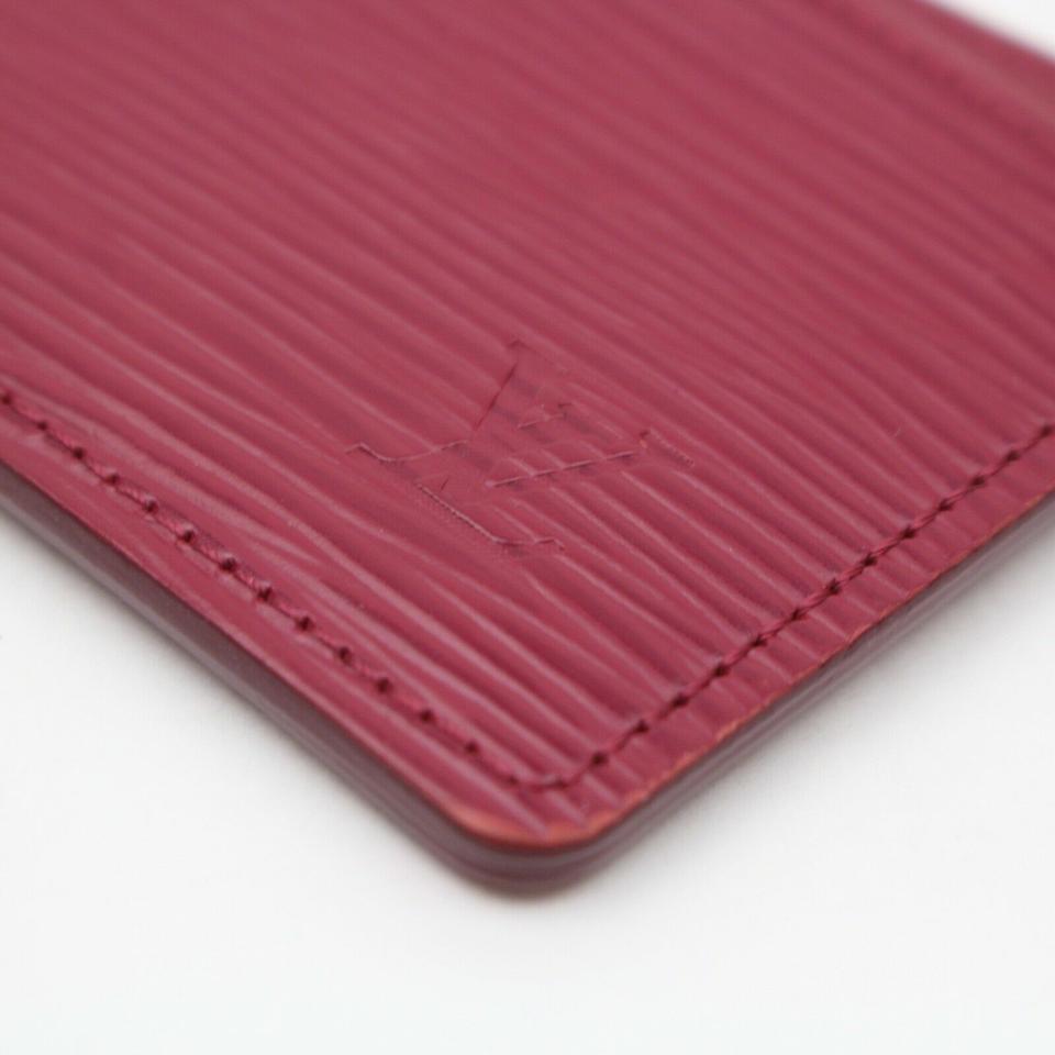 Louis Vuitton Rose Porte Card Case Cult Sample Epi Leather 872726 Wallet For Sale 1