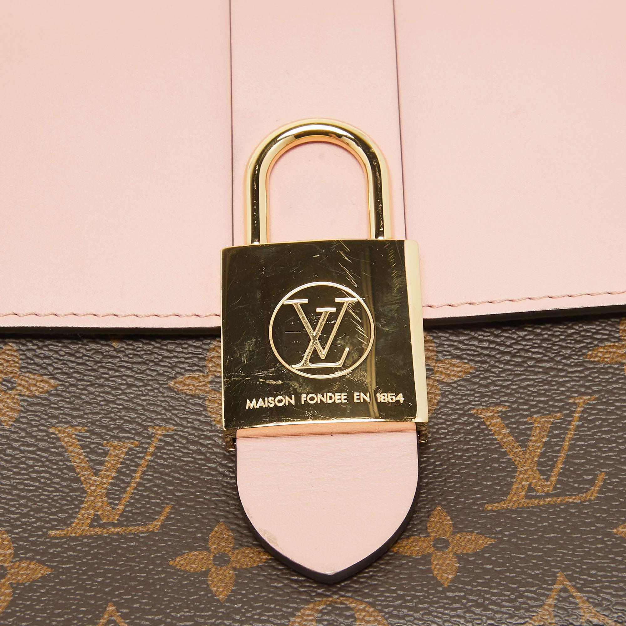 Louis Vuitton Rose Poudre/Monogram Canvas Locky BB Bag 7