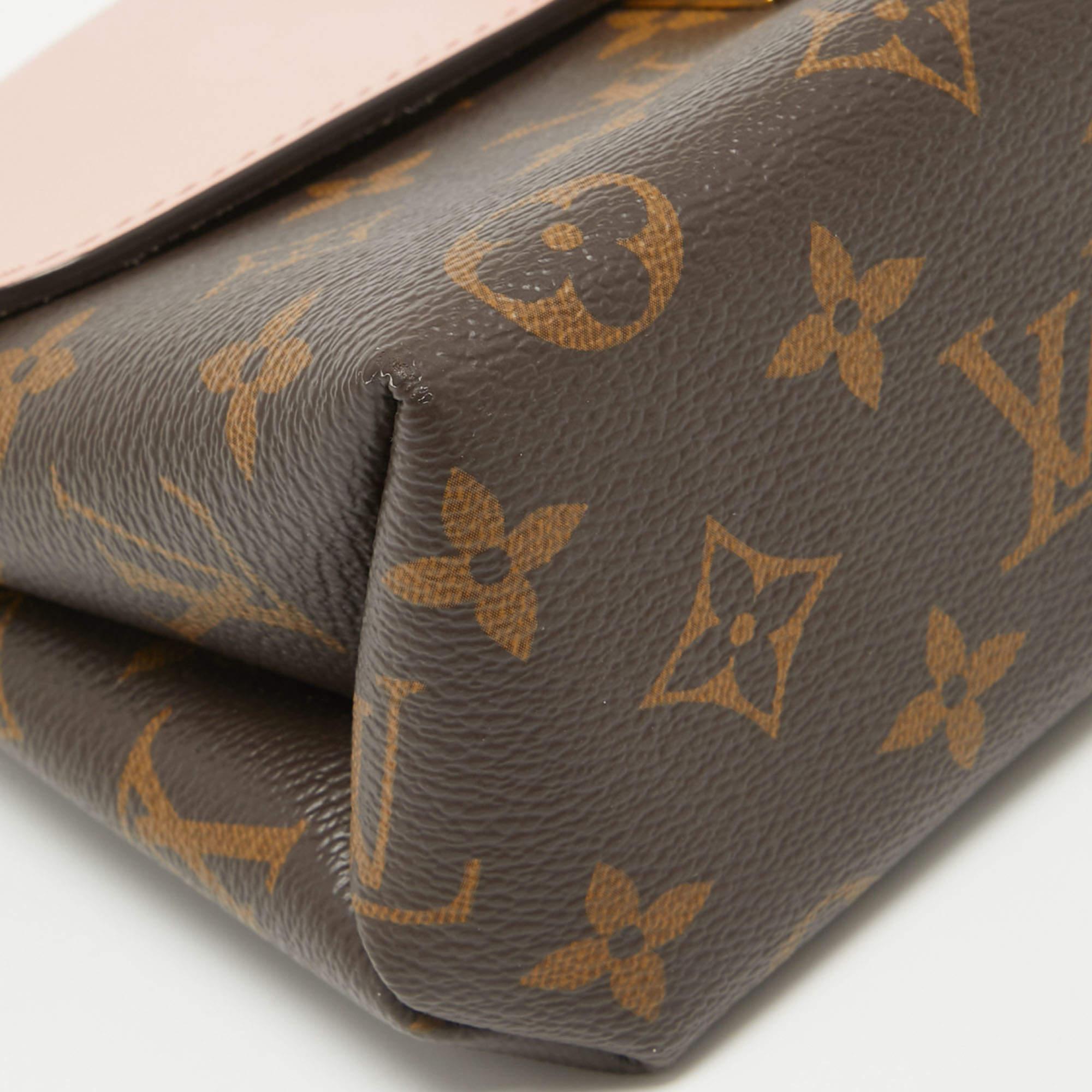 Louis Vuitton Rose Poudre/Monogram Canvas Locky BB Bag 9