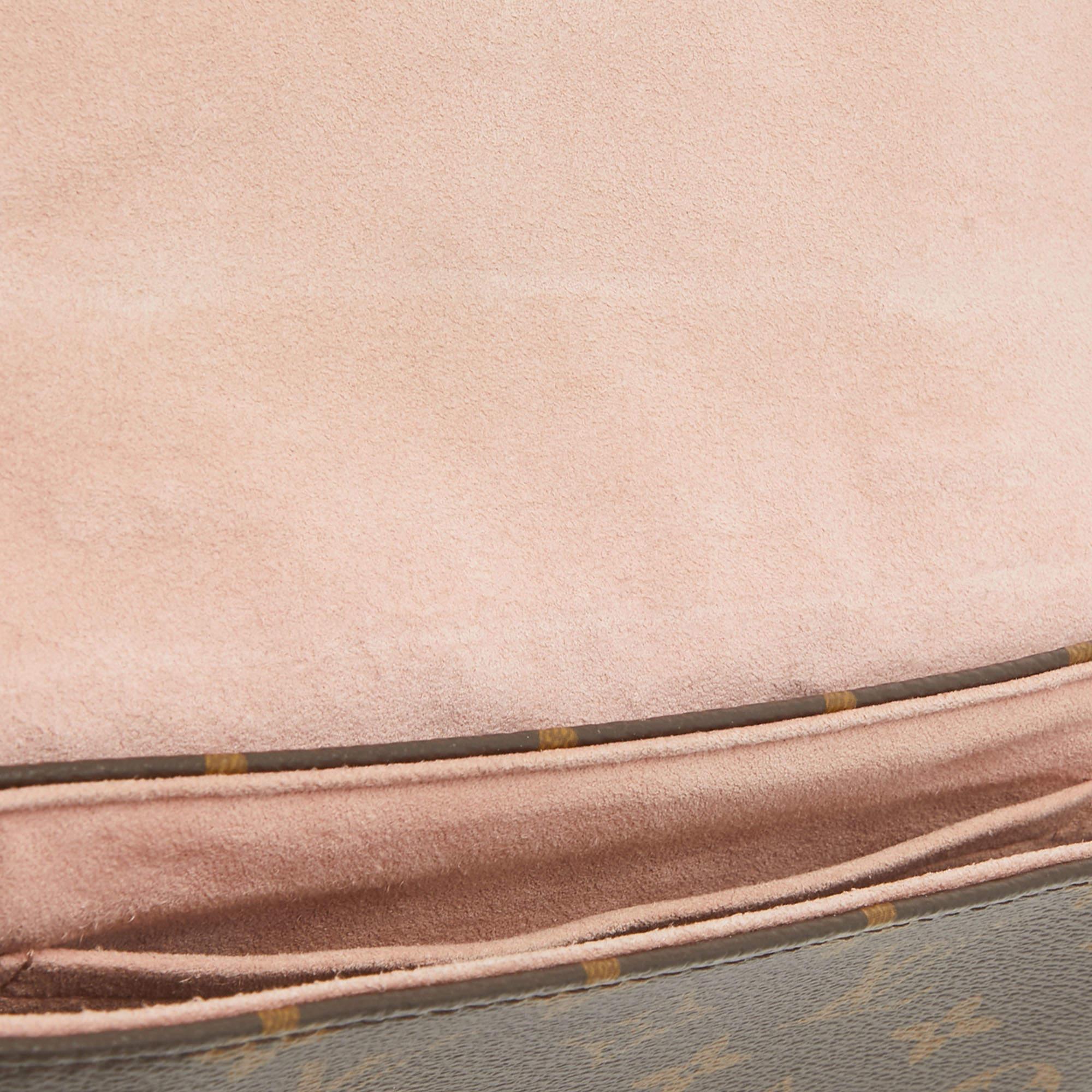 Louis Vuitton Rose Poudre/Monogram Canvas Locky BB Bag 5