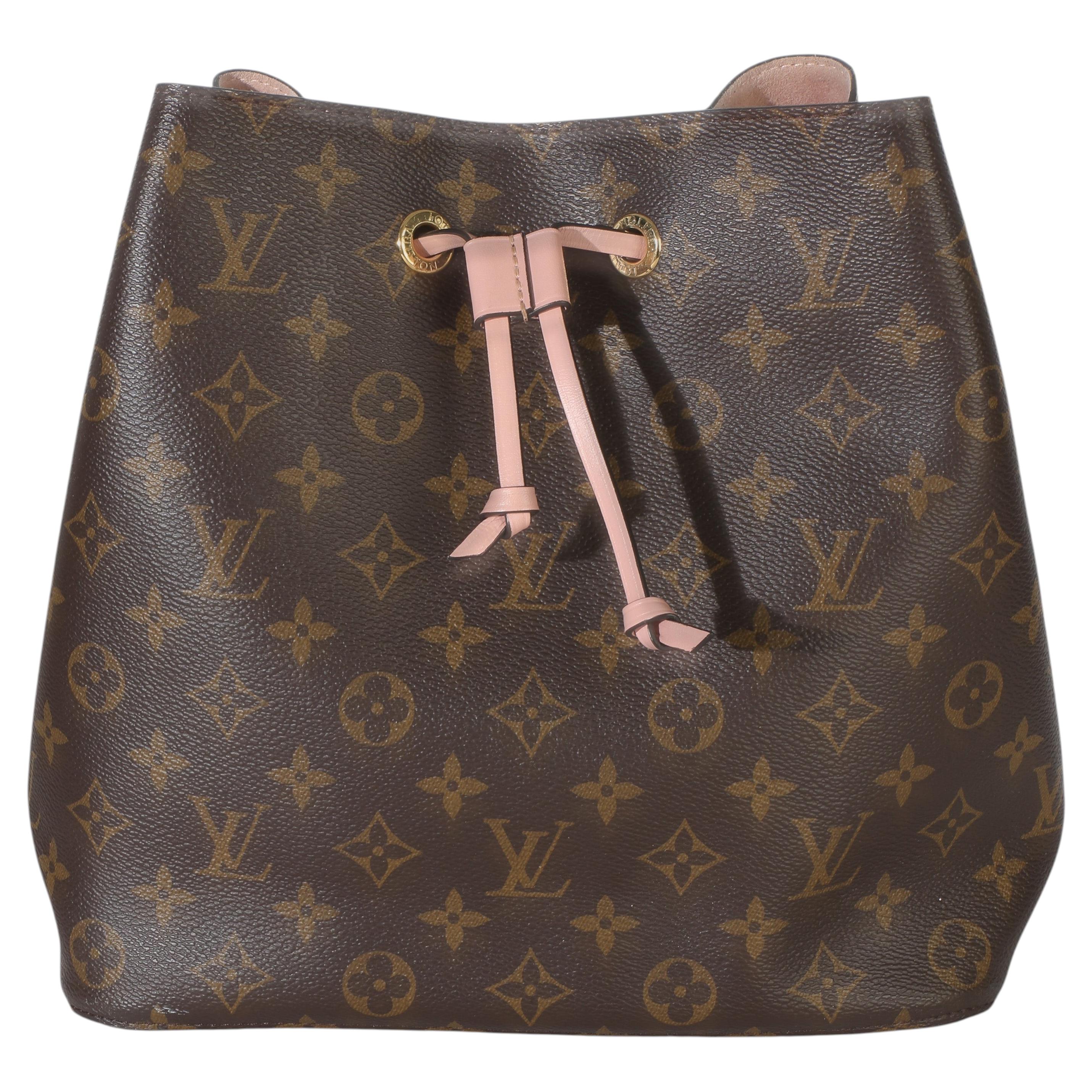 Louis Vuitton Rose Poudre in tela Monogram NeoNoe MM