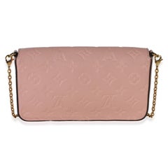 Louis Vuitton Rose Poudre Monogram Empreinte Felicie Pochette