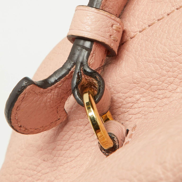 Louis Vuitton Rose Poudre Monogram Empreinte Leather Sorbonne Backpack For  Sale at 1stDibs