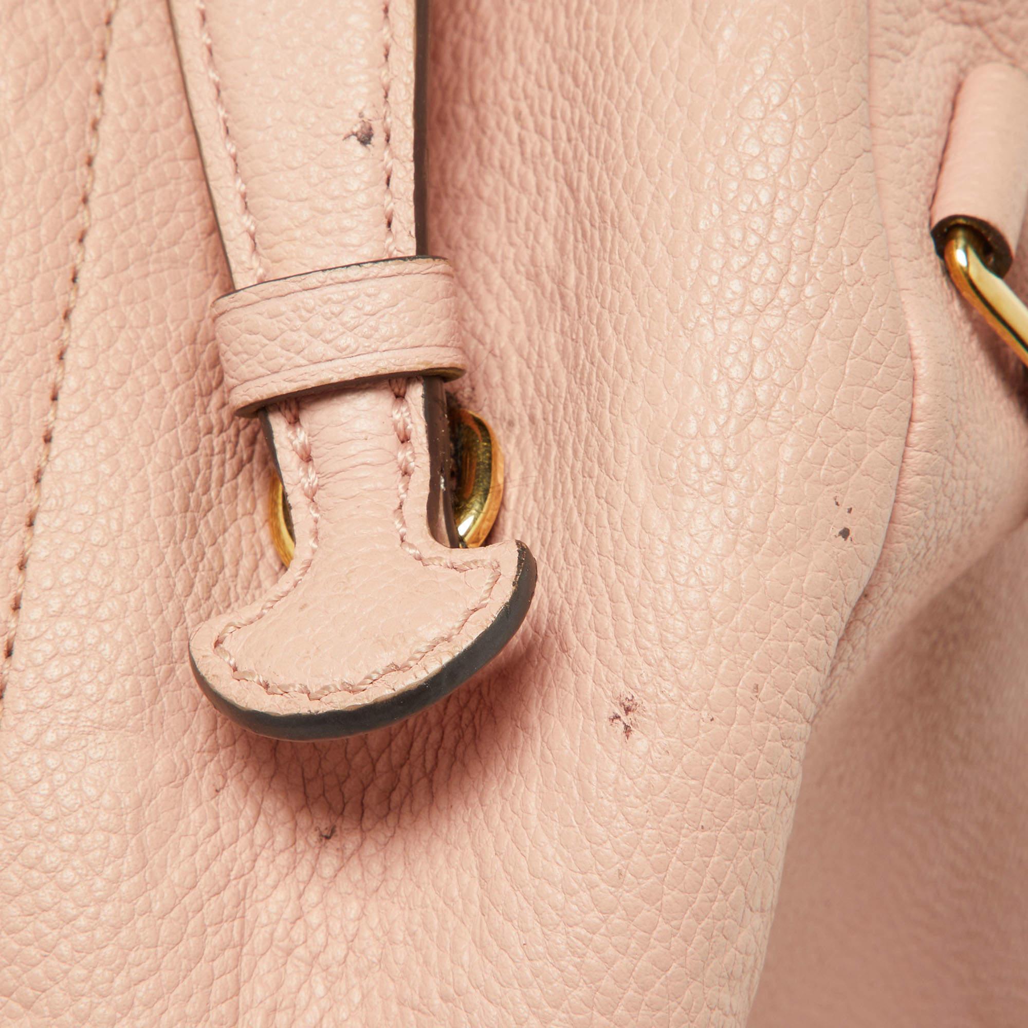 Louis Vuitton Rose Poudre Monogram Empreinte Leather Sorbonne Backpack 8