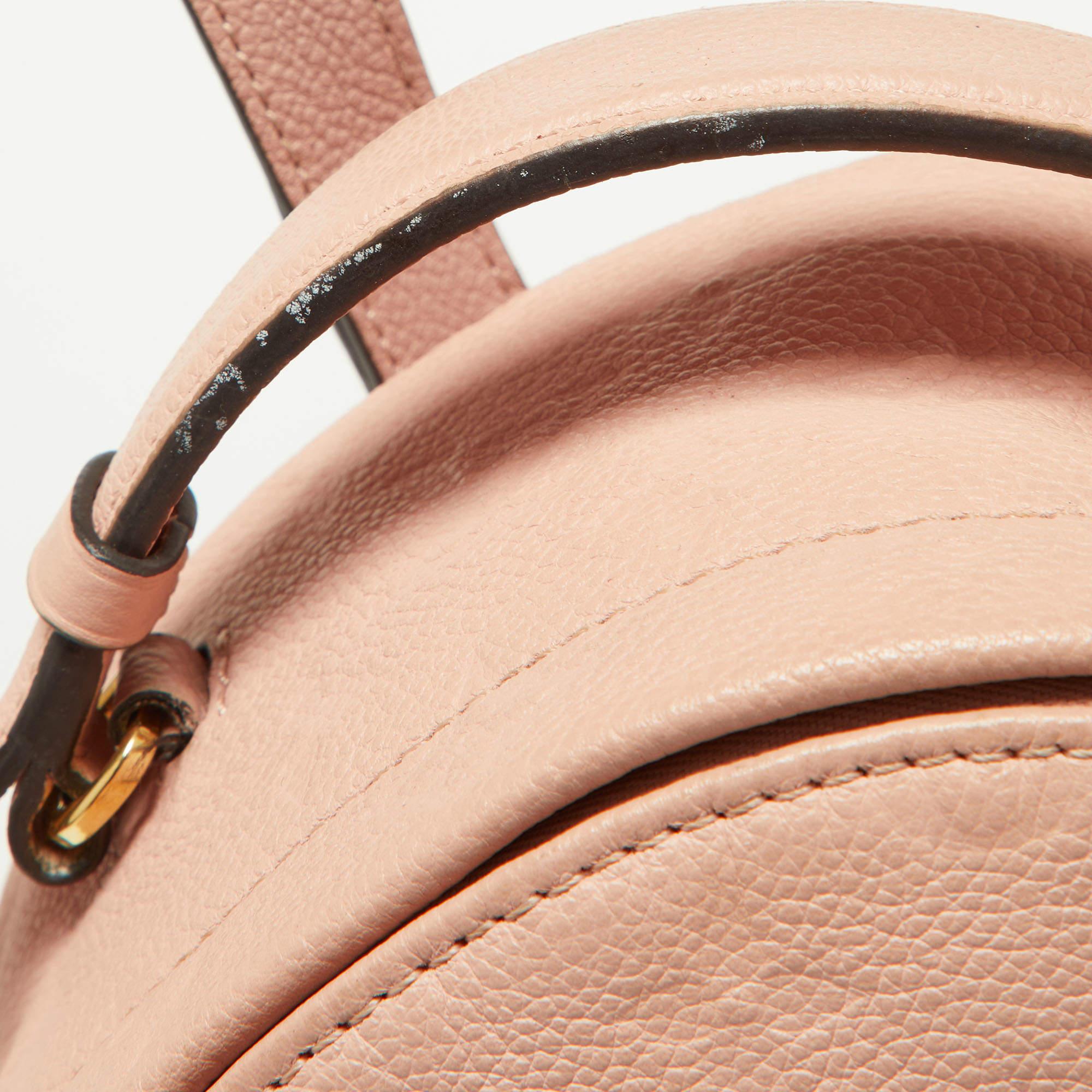 Louis Vuitton Rose Poudre Monogram Empreinte Leather Sorbonne Backpack 3
