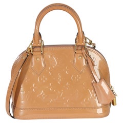 Louis Vuitton Rose Velours Monogram Vernis Alma BB