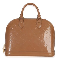 Louis Vuitton Rose Velours Monogram Vernis Alma PM