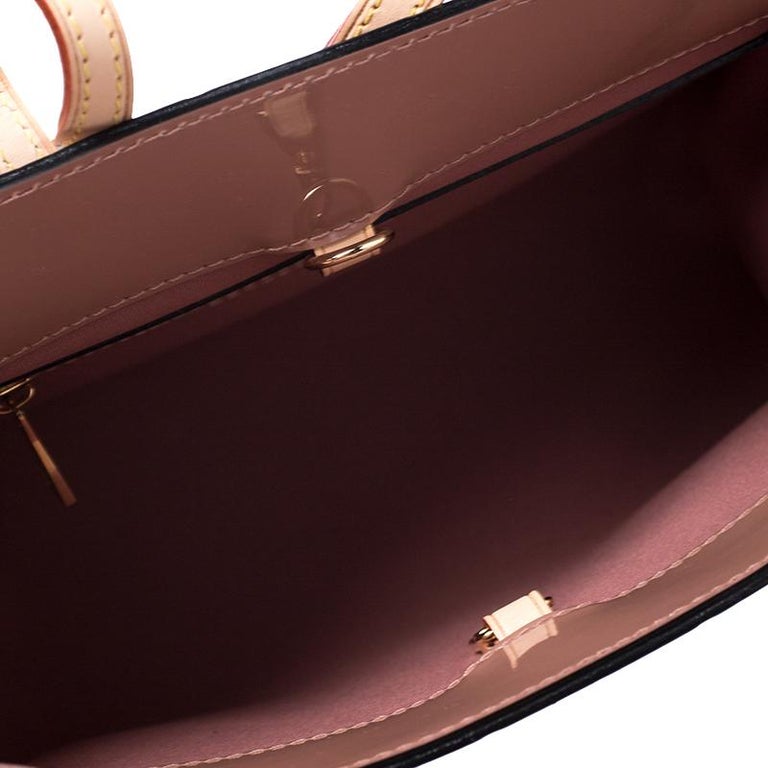 Louis Vuitton - Catalina BB Monogram Vernis Leather Rose Velours