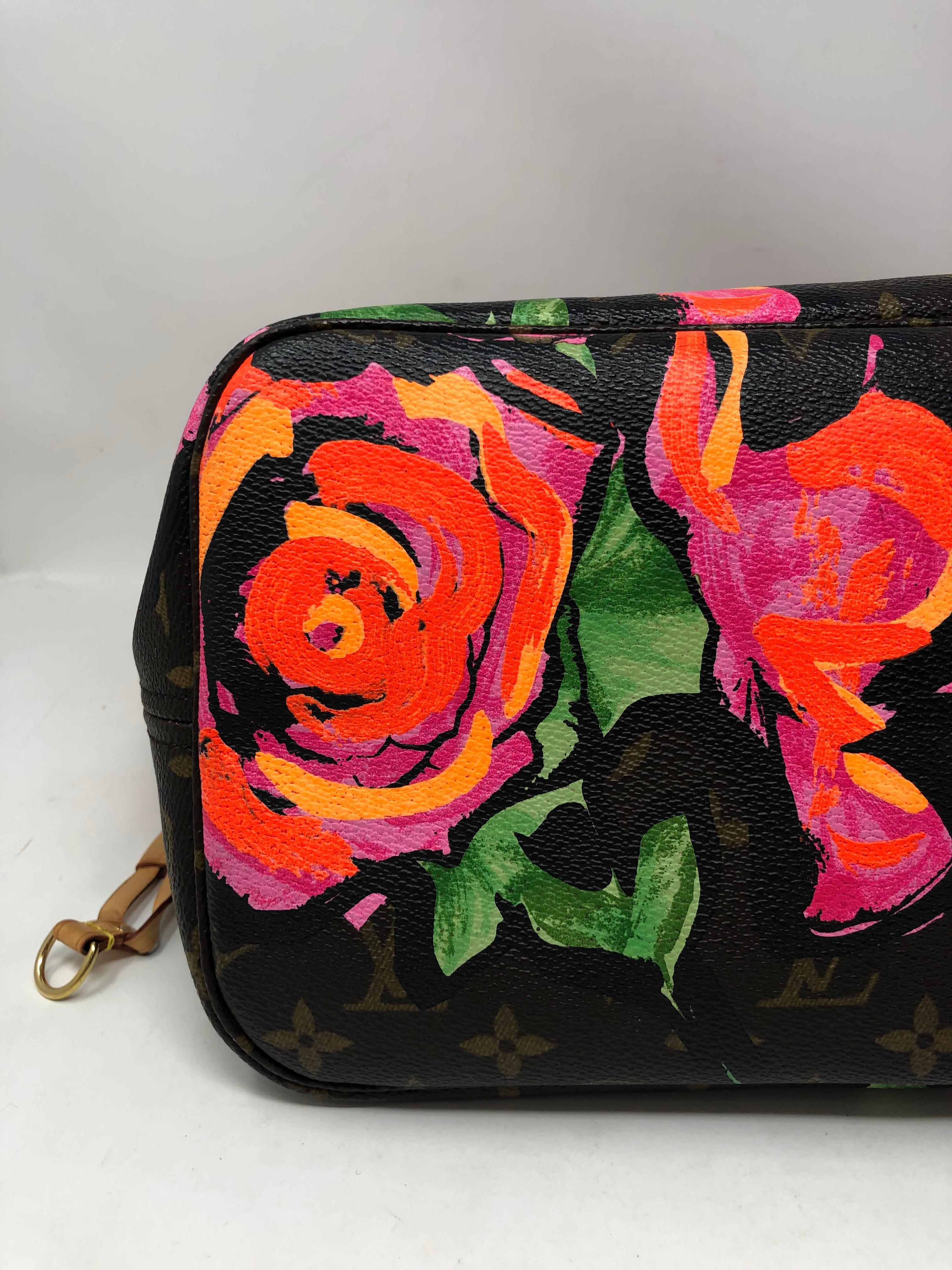 Louis Vuitton Roses Stephen Sprouse Neverfull 7