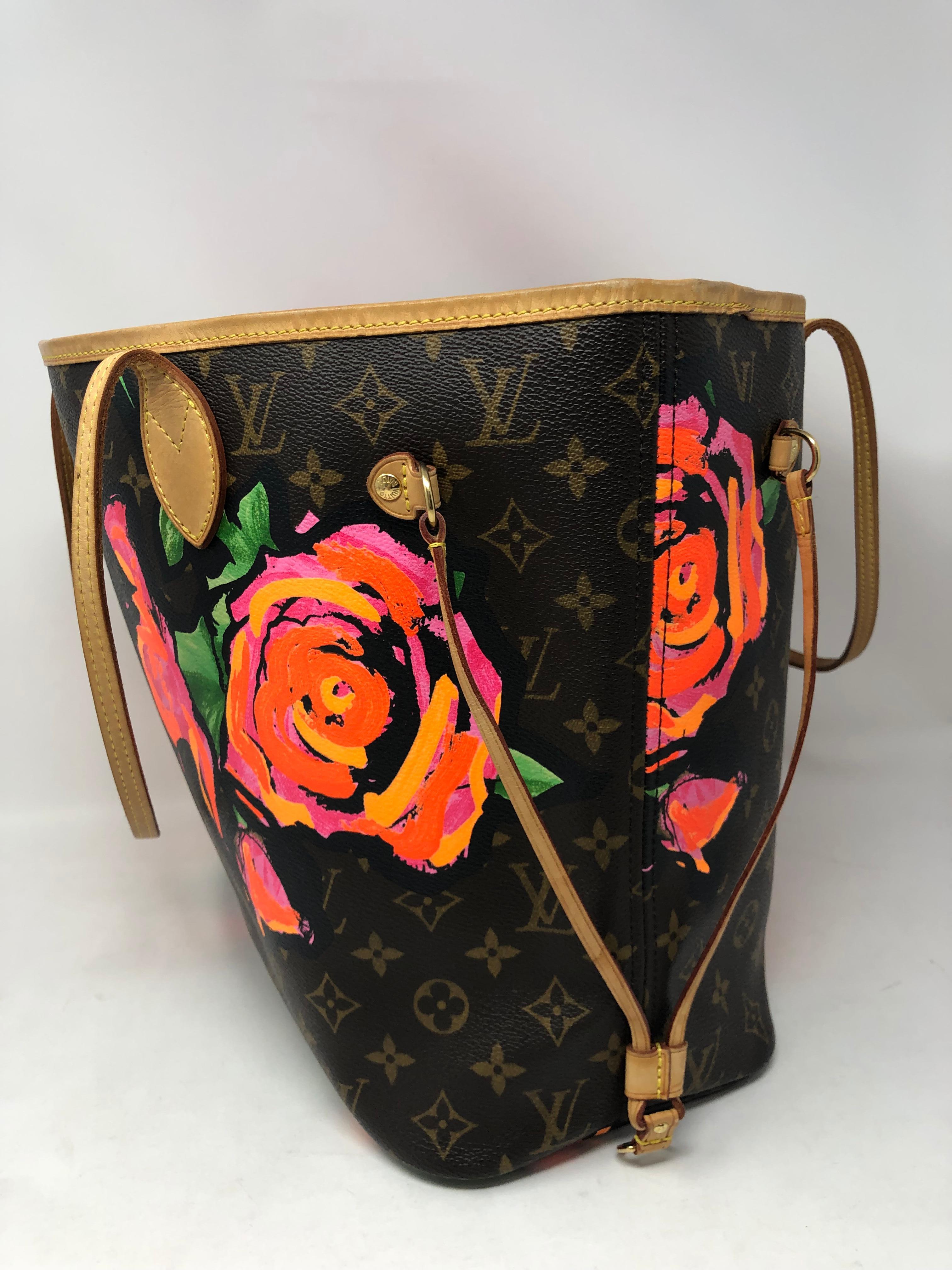 Louis Vuitton Roses Stephen Sprouse Neverfull 1