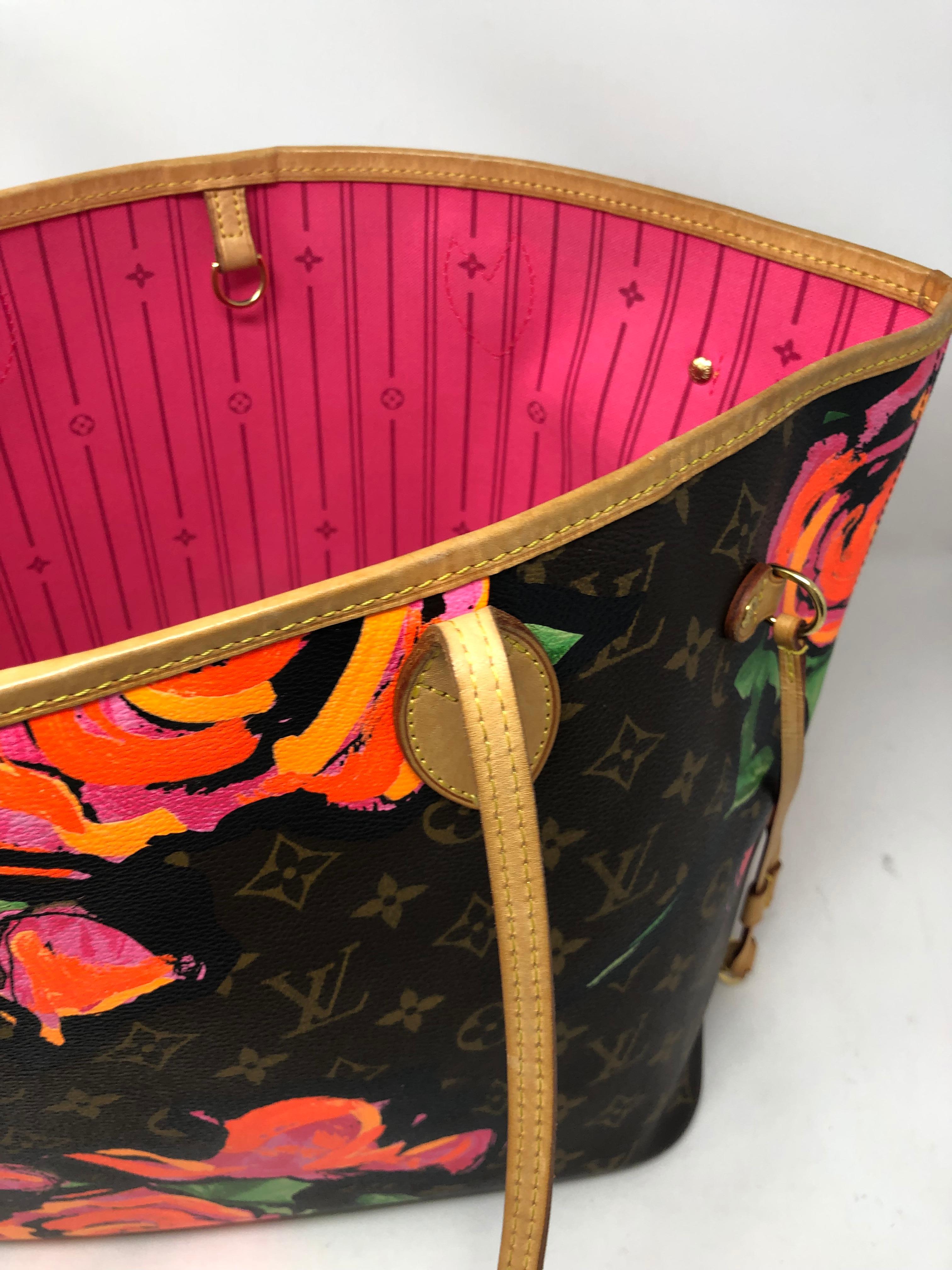 Louis Vuitton Roses Stephen Sprouse Neverfull 2