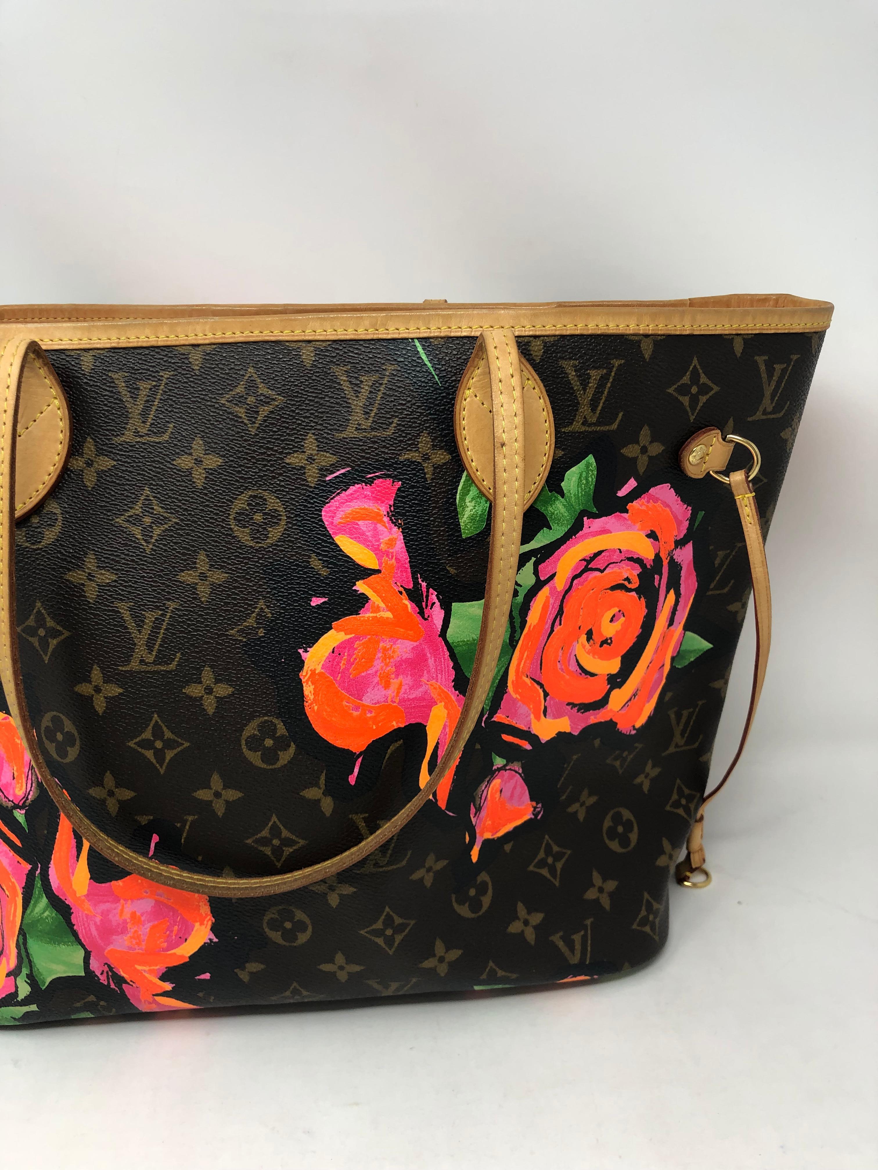 Louis Vuitton Roses Stephen Sprouse Neverfull 4