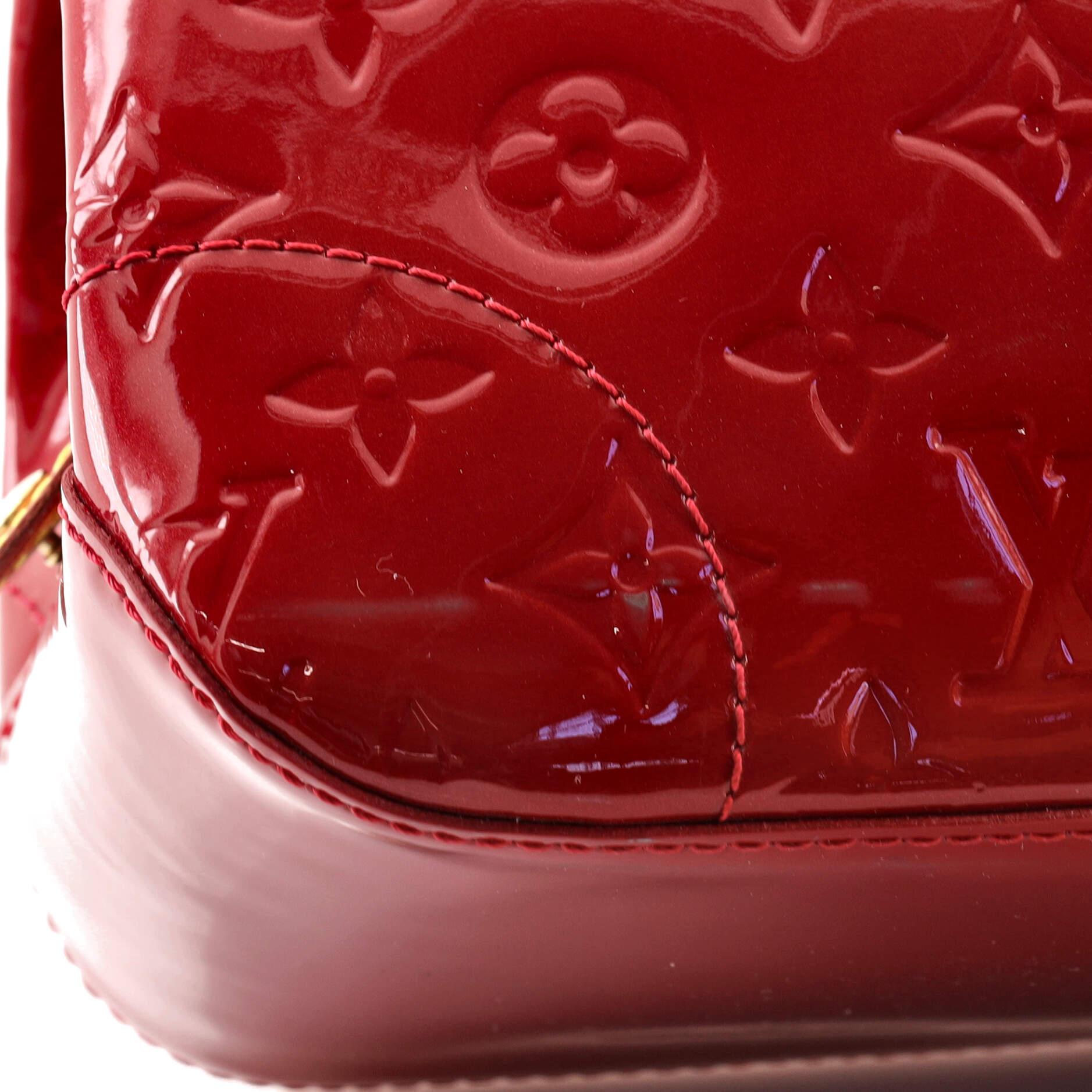 Louis Vuitton Rosewood Avenue Handbag Monogram Vernis 2