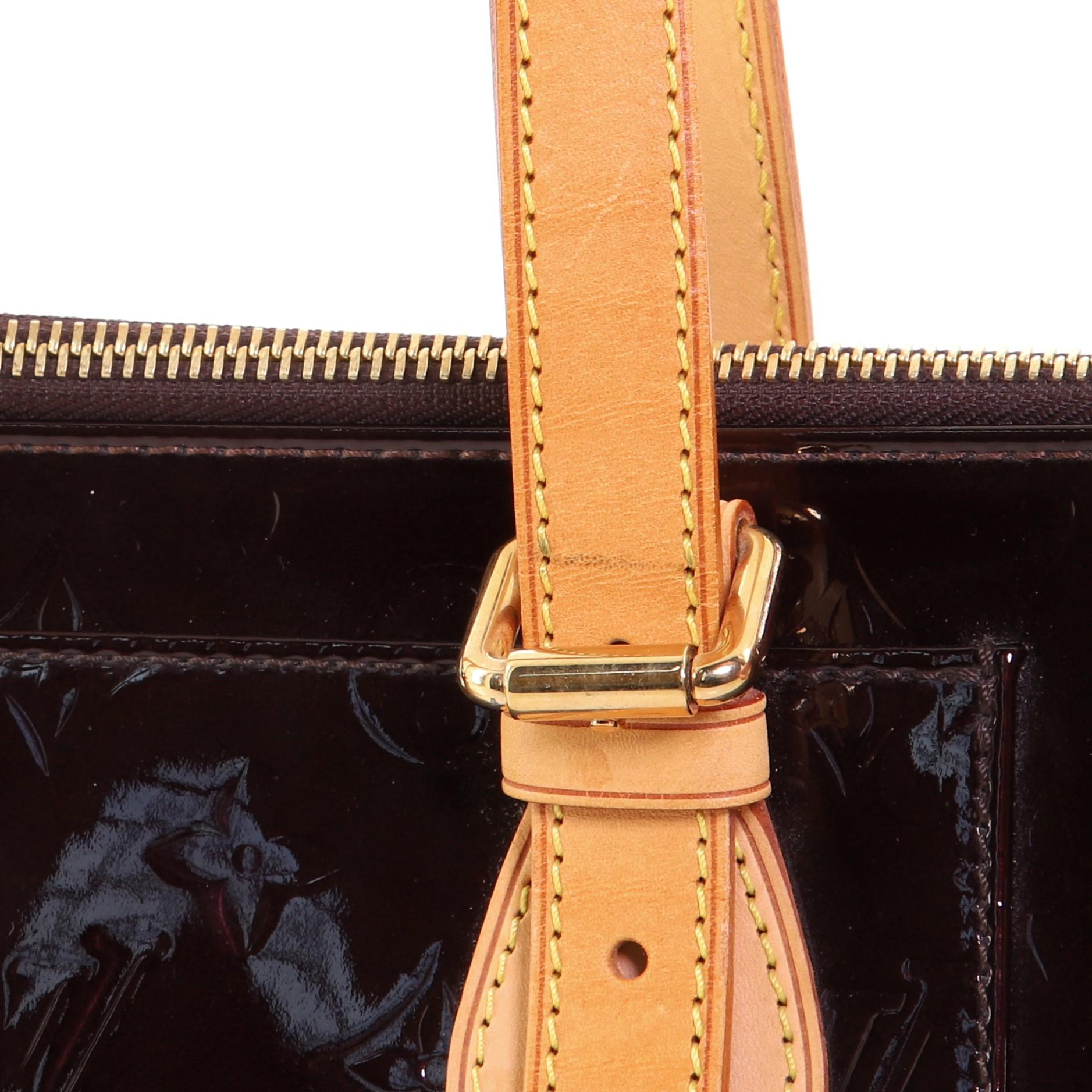 Louis Vuitton Rosewood Avenue Handbag Monogram Vernis 2
