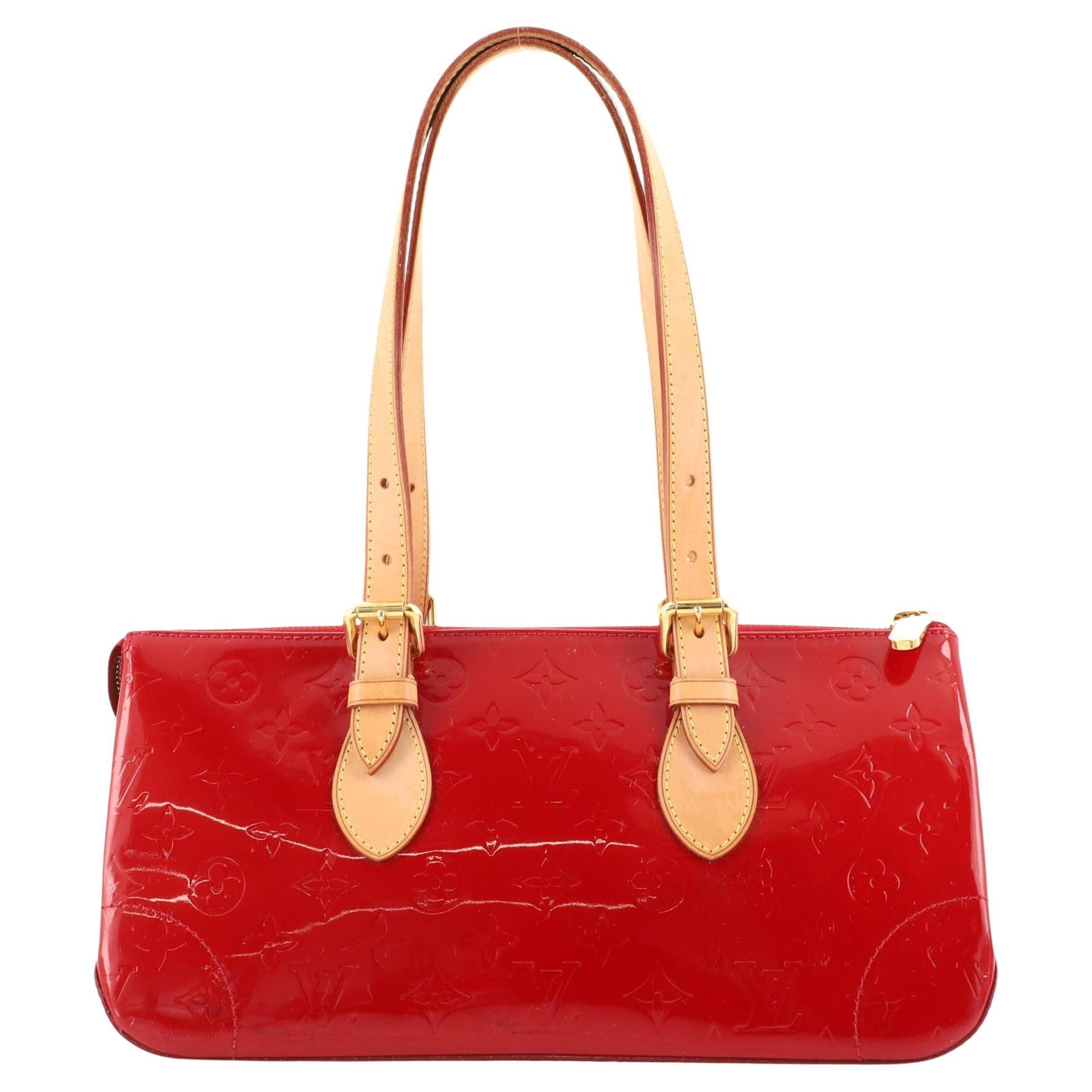 Louis Vuitton Rosewood Avenue Handbag Monogram Vernis