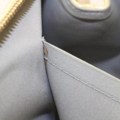 Louis Vuitton Rosewood Perle Monogram Vernis Avenue 869534 Ivory Patent Leather