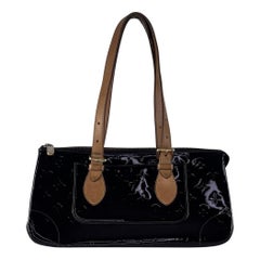 Louis Vuitton Rosewood Shoulder Bag Vernis Leather Bordeaux