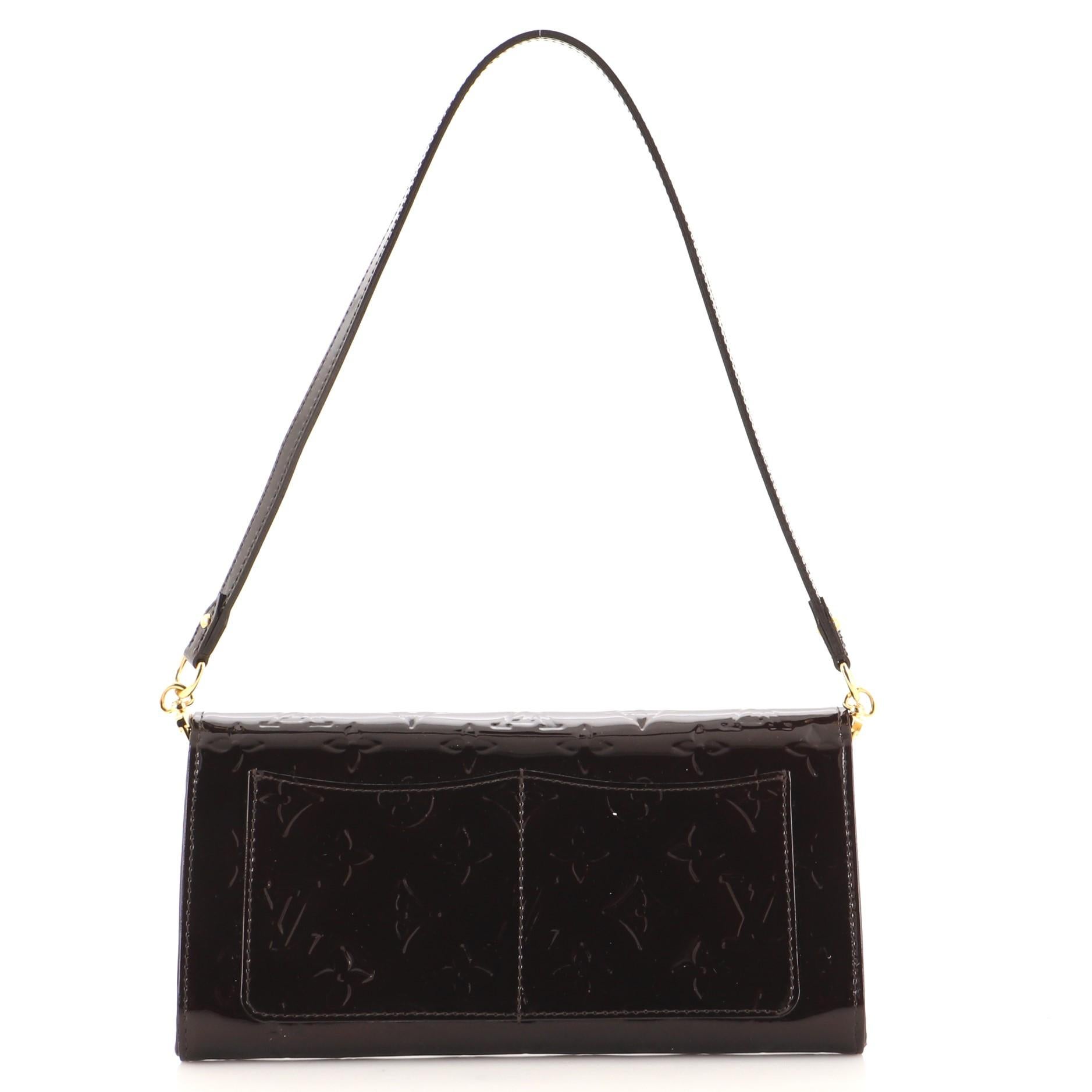Louis Vuitton Rossmore Handbag Monogram Vernis MM In Good Condition In NY, NY