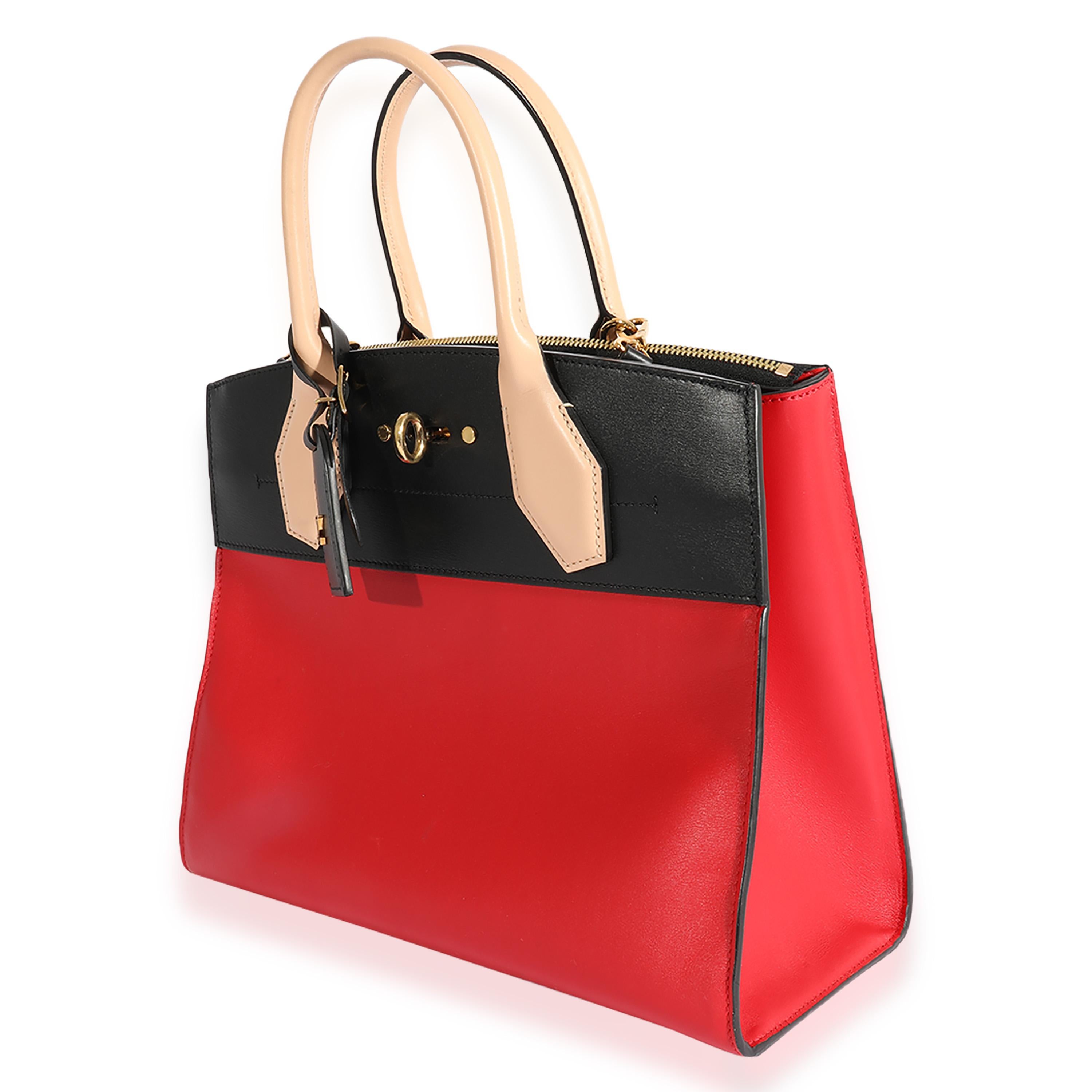 red and black louis vuitton bag