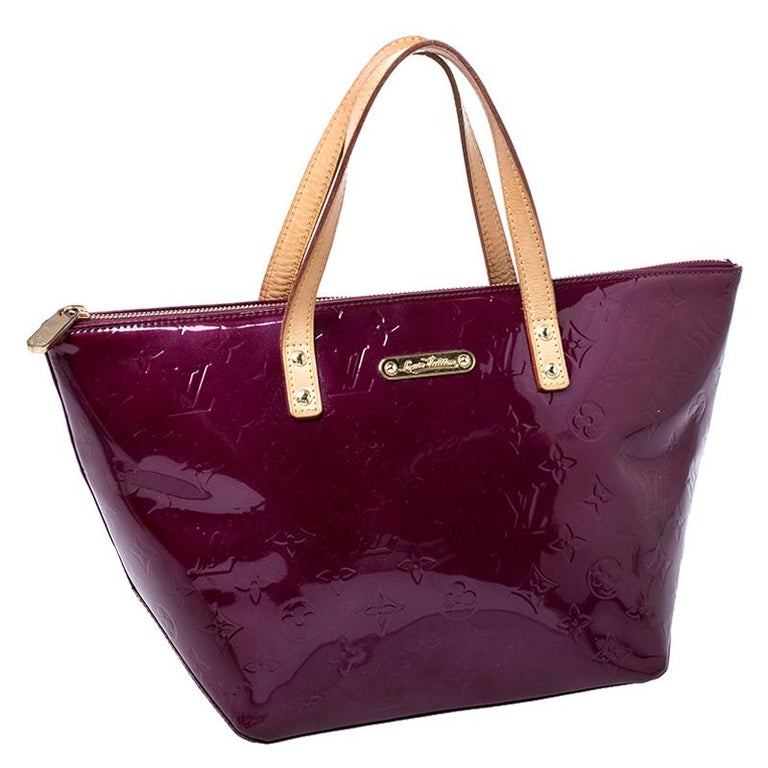Louis Vuitton Rouge Fauviste Monogram Vernis Bellevue PM Bag For Sale ...