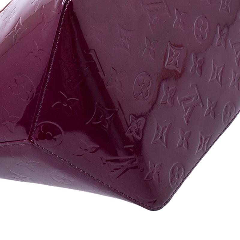 Louis Vuitton Rouge Fauviste Monogram Vernis Bellevue PM Bag 2
