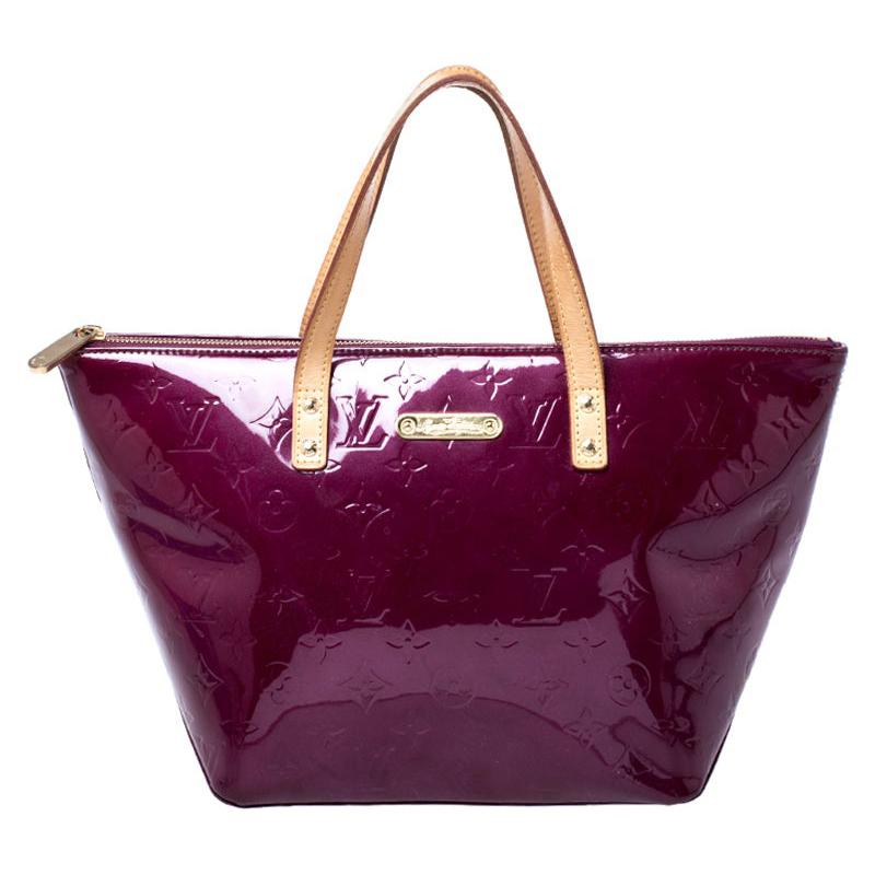 Louis Vuitton Rouge Fauviste Monogram Vernis Bellevue PM Bag